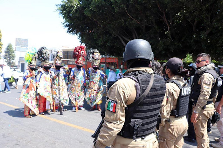 Saldo blanco tras festividades del Carnaval Cholula 2022
