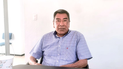 Se tiene comité para el panteón: Rubén Percino