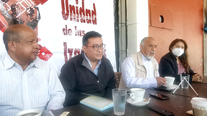 Van por comité metropolitano de Unidad de las Izquierdas