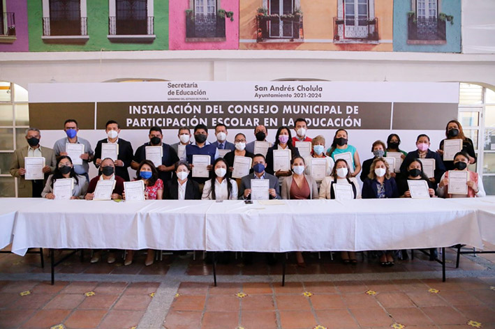 Rinde protesta el Consejo Municipal de Participación Escolar en la Educación