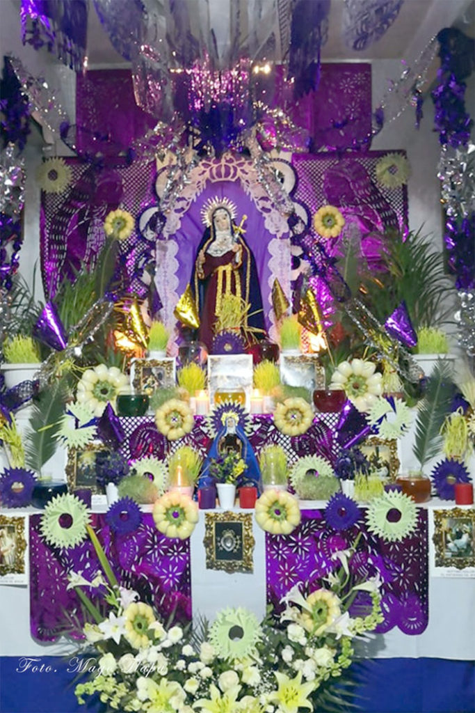 “¿Aquí ya lloró la virgen?”