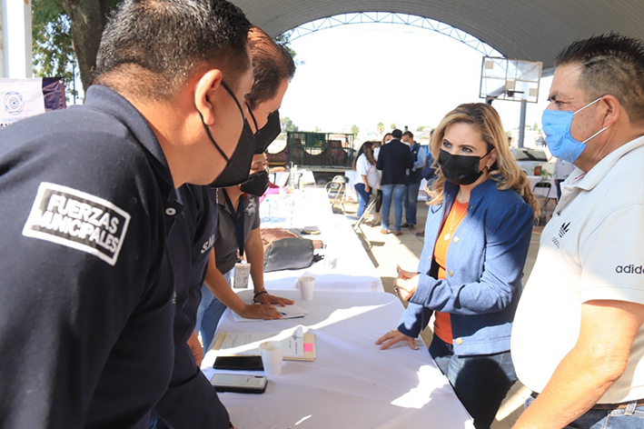 En Acuexcomac Paola Angon arranca jornadas de atención ciudadana “Cholula va por Todos”