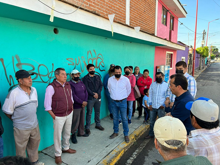 SOSAPACH supervisa y da mantenimiento a red de drenaje en San Matías Cocoyotla