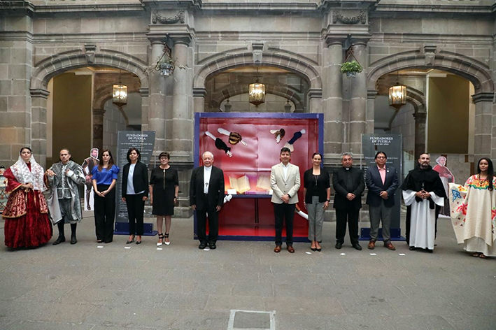 Eduardo Rivera Pérez inicia con los festejos por el 491 aniversario de la fundación de Puebla