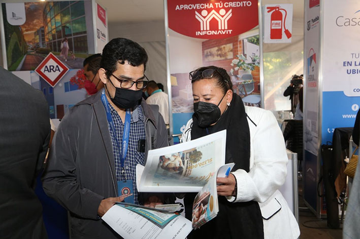 Feria de la vivienda oferta opciones de adquisición y asesoría crediticia