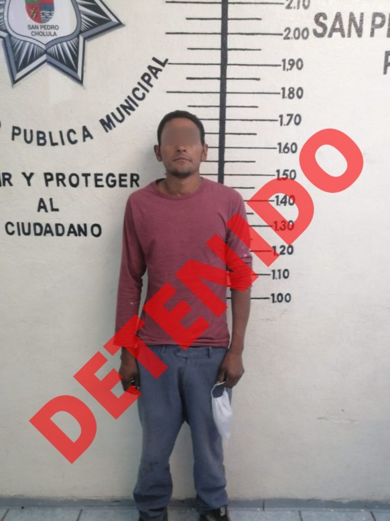 Frustran robo en domicilio particular