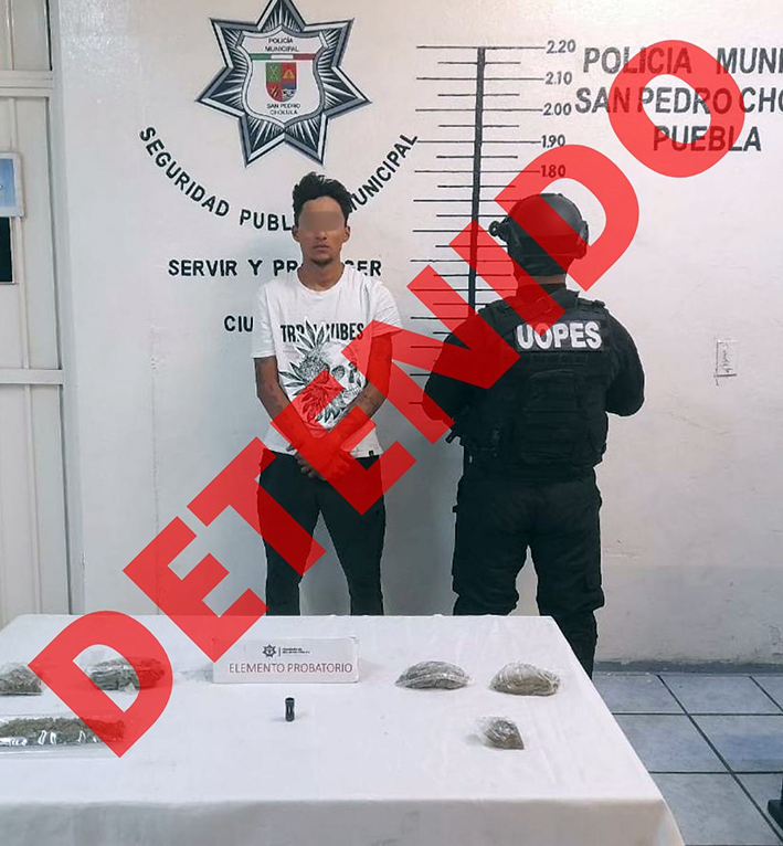 Presunto Narcomenudista detuvo UOPES de la municipal