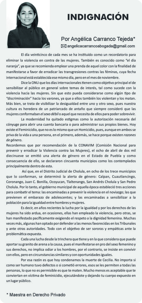 Indignación