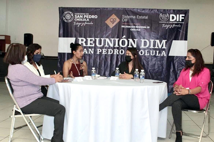 DIF San Pedro Cholula fue sede de la reunión DIM