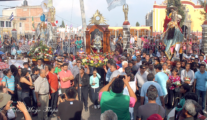 La bajada de la virgen de los Remedios a la Fiesta de Labradores y Pobres