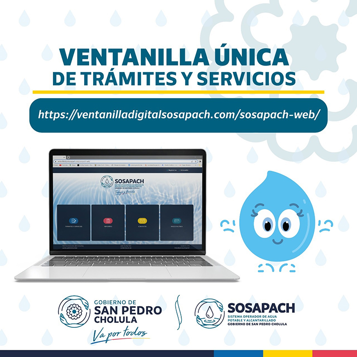 Lanza SOSAPACH ventanilla digital para trámites y servicios