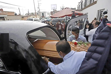 Sepultaron a Cecilia Monzón Pérez