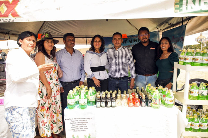 Inauguró Mundo Tlatehui Feria del Nopal en San Bernardino Tlaxcalancingo