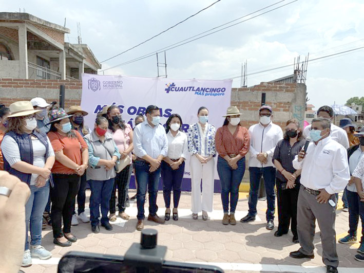 Almecatla recibe obra de 2 mdp: Filomeno Sarmiento