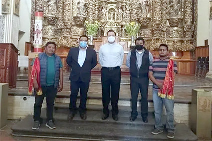 Reinician el culto en parroquia de san Juan Bautista