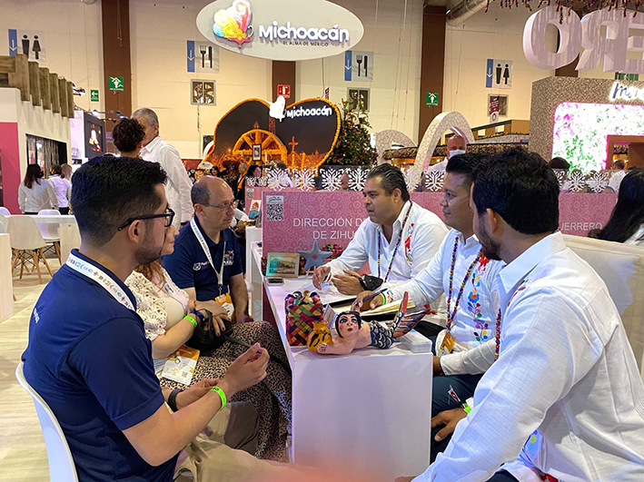 Ciudad de Puebla participó en el Tianguis Turístico Acapulco 2022