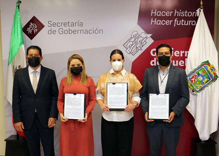 Ayuntamiento y gobierno del Estado firman convenio en materia catastral