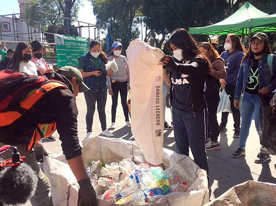 Celebran Día del Medio Ambiente, con captación de objetos en desuso