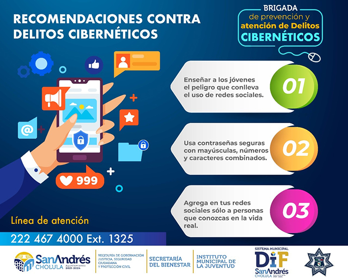 Emite policía recomendaciones para evitar robo de información o suplantación de identidad digital