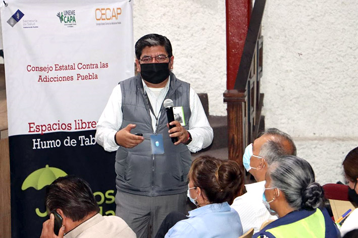 En Cuautlancingo se suman esfuerzos contra el tabaquismo