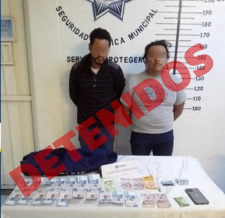 Detenidos 2 presuntos ladrones