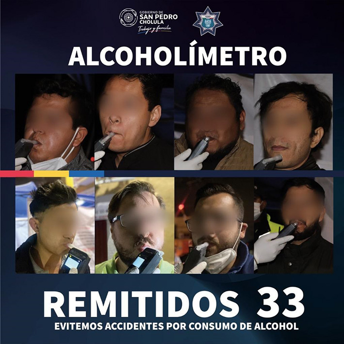 Por “mala copa”, 33 infraccionados