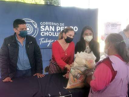“Cholula va por Todos” jornada en Zacapechpan