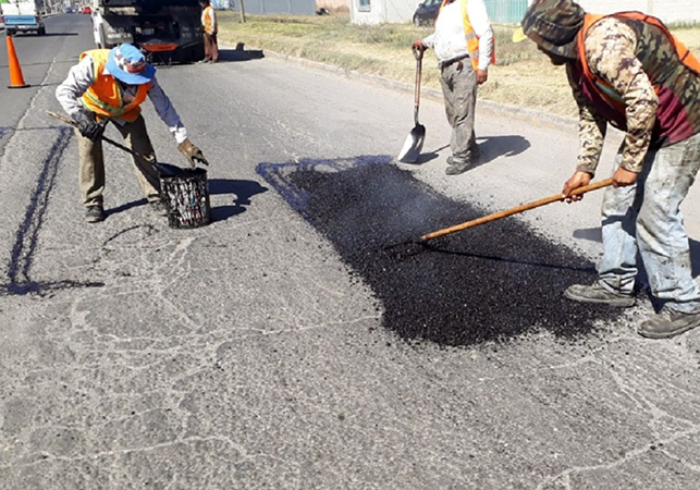 La esta semana, 2da jornada de bacheo