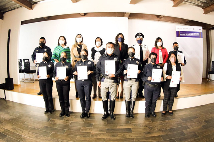 Policías certificados en materia turística