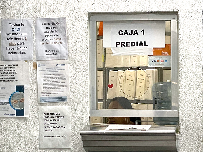 Descuento del 5 por ciento en pago de predial y limpia