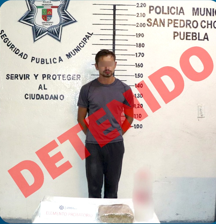 En Tlatempa, detienen a narcomenudista