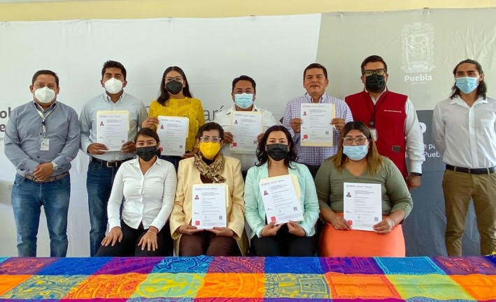 Entrega ICATEP certificados a servidores públicos de Juan C. Bonilla