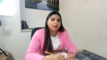 Avanzando en la feria: Fabiola Torres