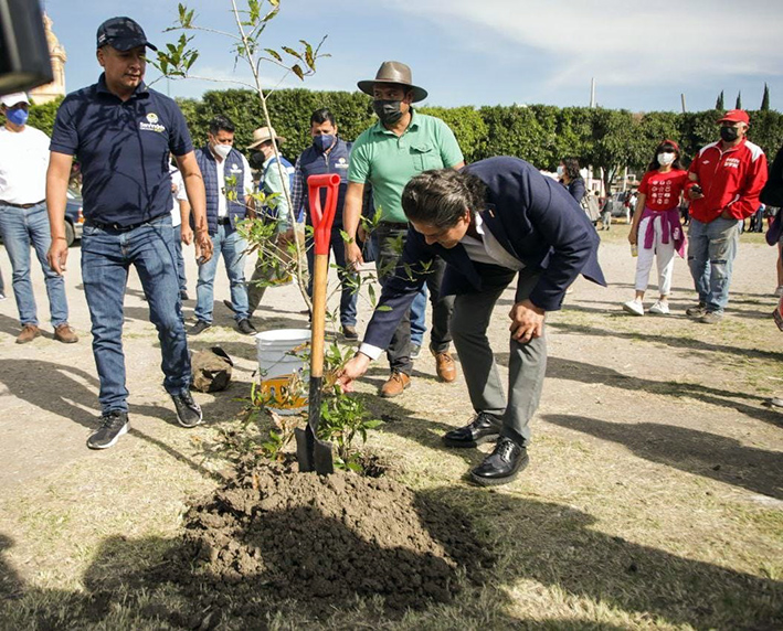 Más renuevos en Tlaxcalancingo, siembra Mundo Tlatehui