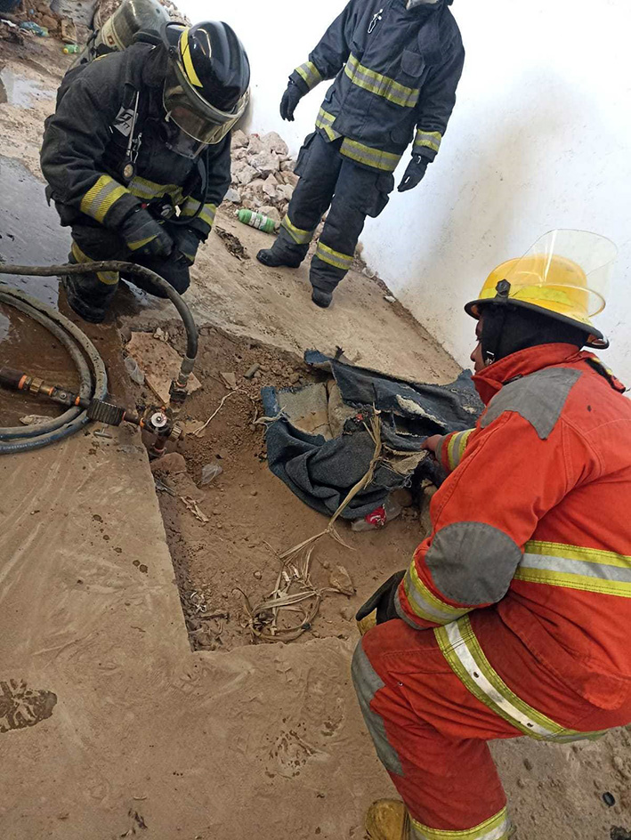 Explosión en inmediaciones de V. W.