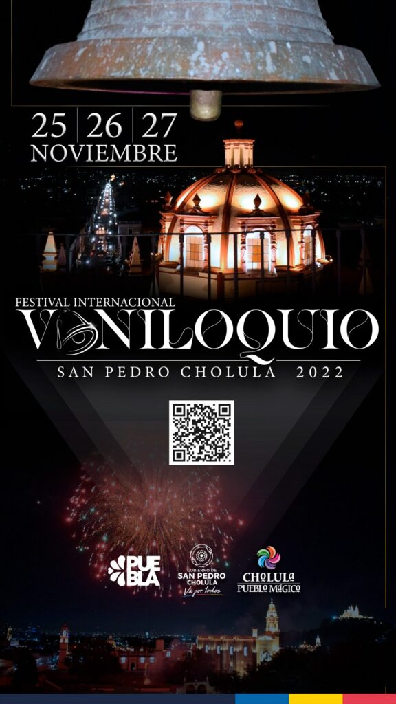 Programa Vaniloquio San  Pedro Cholula 2022