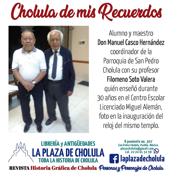 Qué Tiempos Aquellos Señor don Víctor…