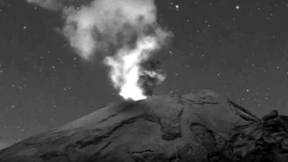 Volcán Popocatépetl suma 5 explosiones en las últimas horas