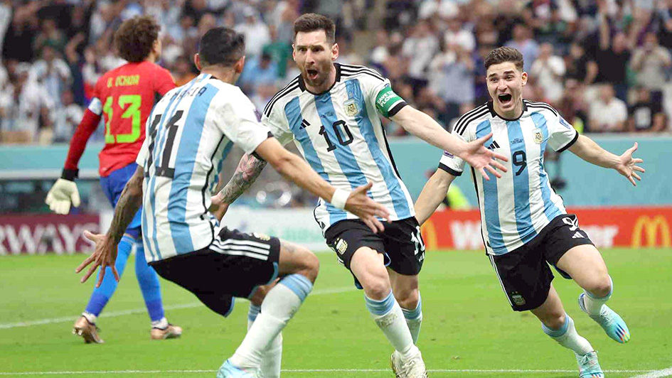 México pierde 2 a 0 contra Argentina en el mundial de Qatar 2022