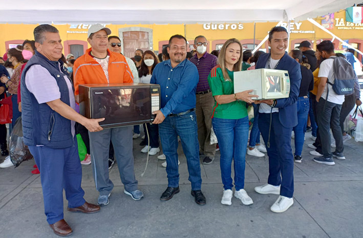 Buena la respuesta en jornada de reciclaje