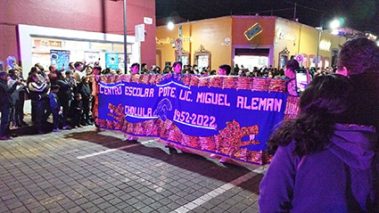 Desfile nocturno del 70 aniversario CELMA