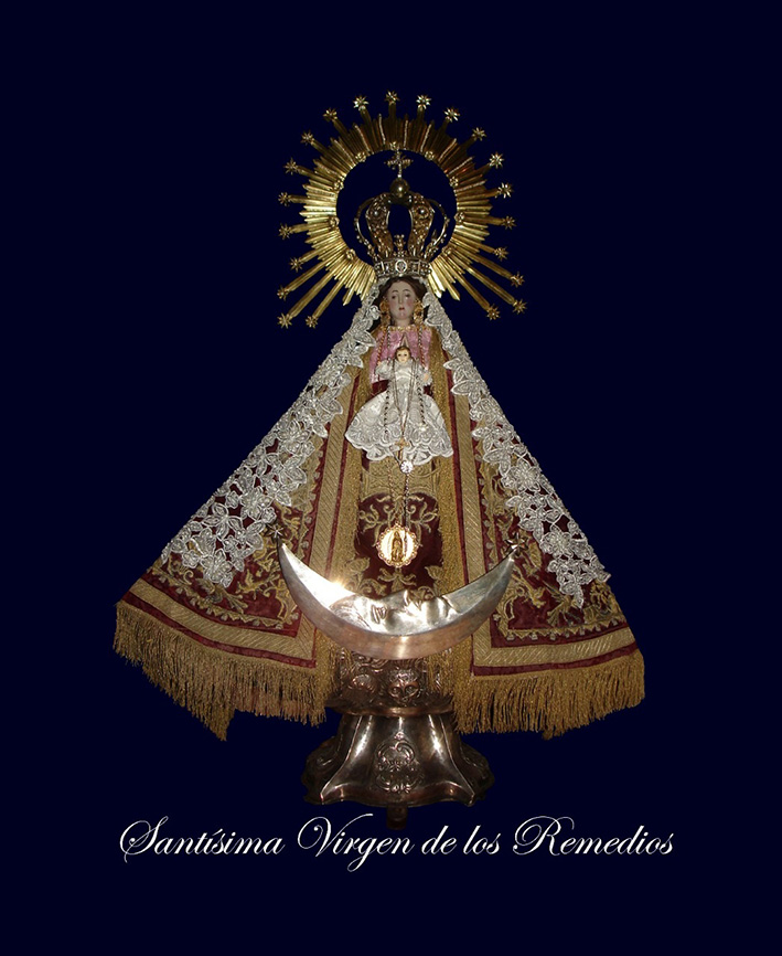La Fiesta del aniversario Circular de la virgen de los remedios