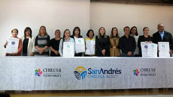 Recibieron distintivo H, 4 negocios sanandreseños