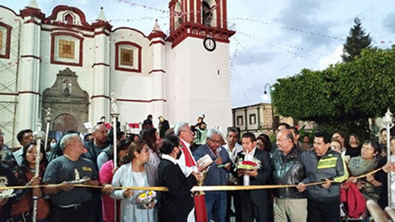 Se tiene ya reloj en la parroquia: Abundio Sandre