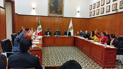 Sesión de cabildo suspendida