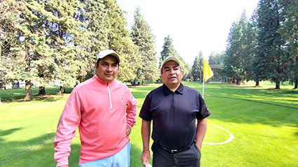 Torneo infantil de golf, con buena participación