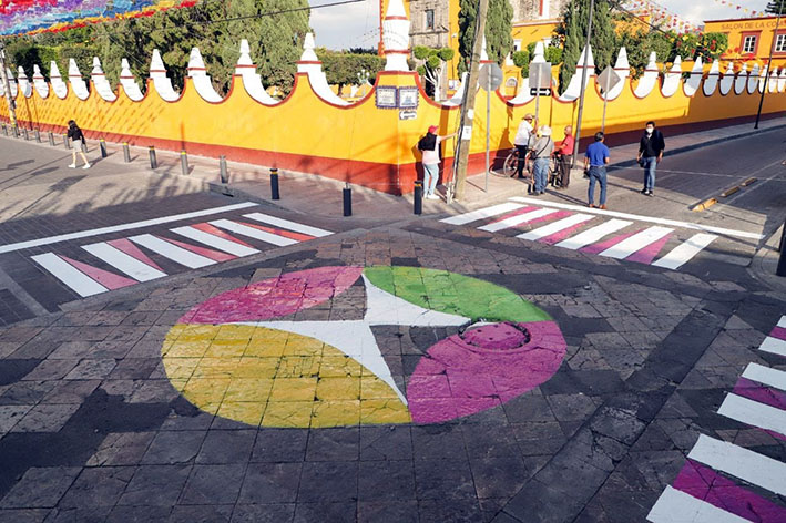 En marcha programa urbanístico táctico en el zócalo
