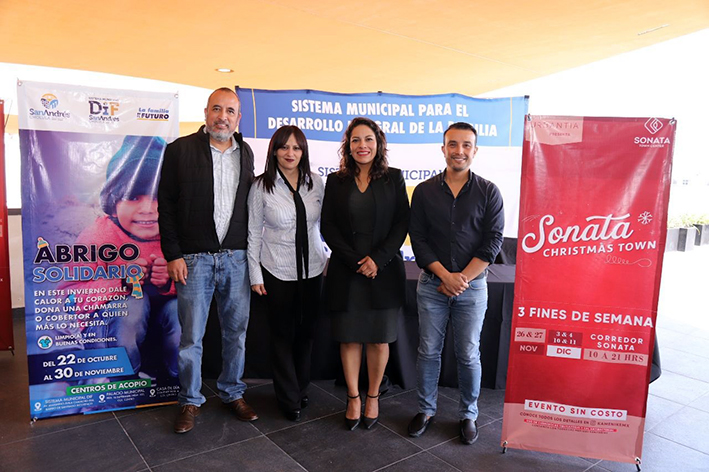 Sonata christmas town inicia actividades a beneficio del DIF