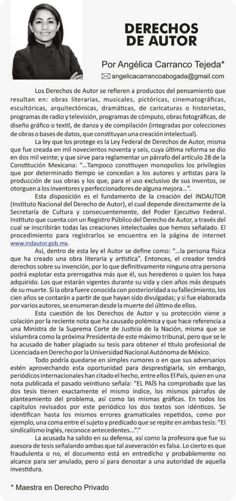 Derechos de Autor