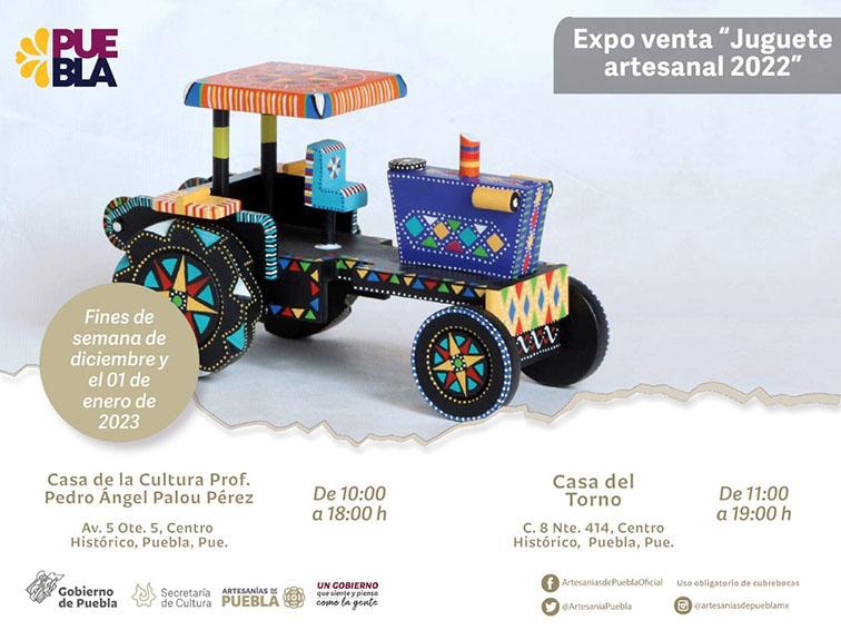 Fomenta Cultura compra de juguetes artesanales para temporada navideña